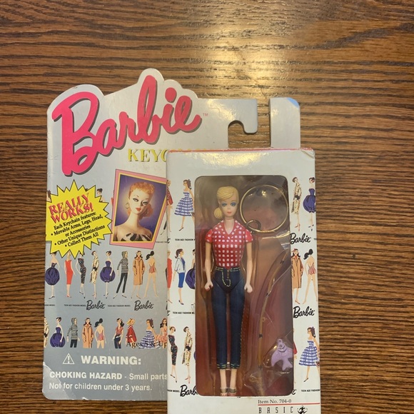 Barbie Other - Fishing Barbie Keychain